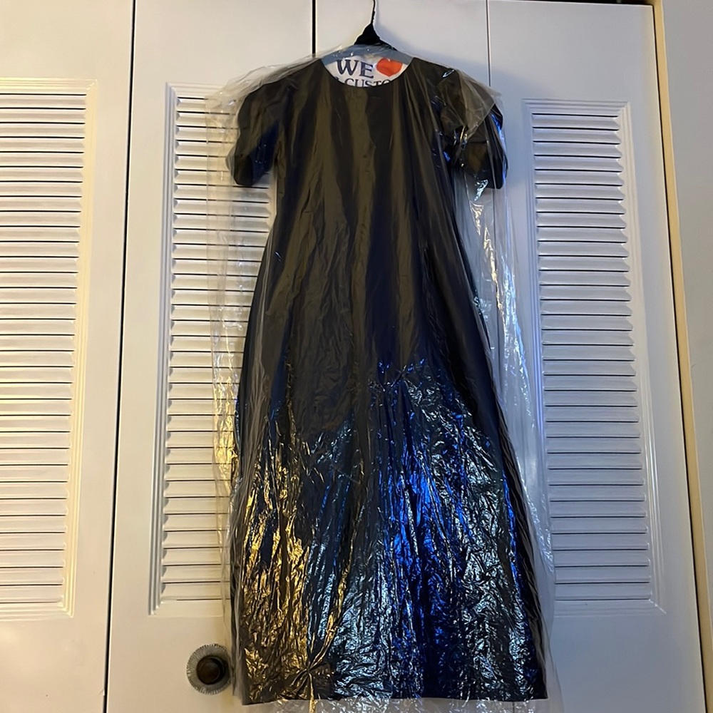 Condition:new never used.brand Milano. Size. 5y-7y.color navy blue.soft linen.